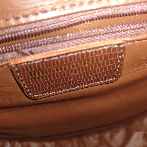 Vintage Designer Guy Laroche Paris Medium Brown Shoulder Bag - Picture 9 of 12